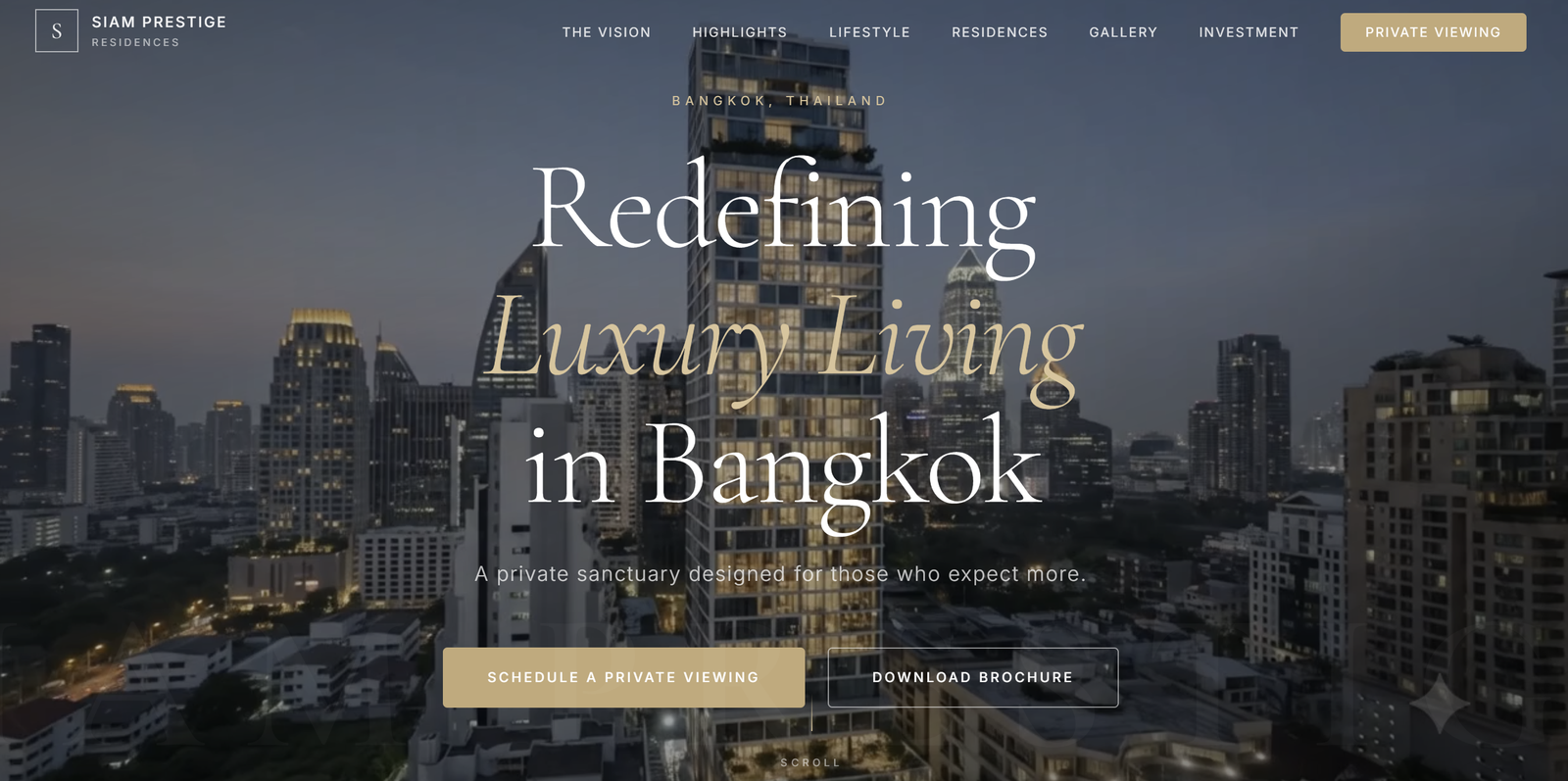Luxury Bangkok Apartament